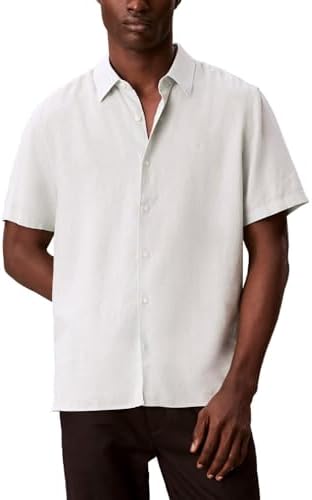 calvin klein men's short sleeve dress shirts Men's Shirts & Button Ups