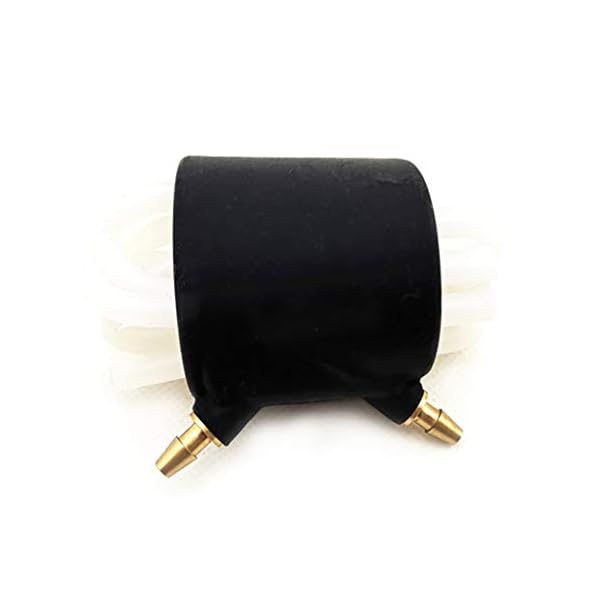 Tjian Gummi-Wasserkühlungsjacke für 3650 3660 3674 2835 2838 2840 bürstenlose Motor-Fernbedienung Schiff RC Boot