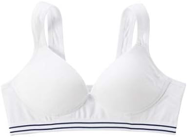 Nissen ニッセン ブラジャー 綿混 制服ブラ ハーフトップノンワイヤーブラジャー アンダーストライプ L ブラジャー 通販 Amazon