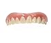 Bywabee Amazing Instant Smile Cosmetic Novelty Secure Teeth, Small