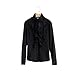 Shirts For Women Stand-Up Collar Vintage Victoria Ruffle Y&Z BS02