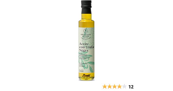 Delicious & Sons Aceite de Oliva Virgen Extra con Trufa Negra ...