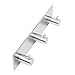 Moldiy Towel Hooks, Bathroom Towel Hooks - Brushed Nickel, 3M Adhesive Towel Hook