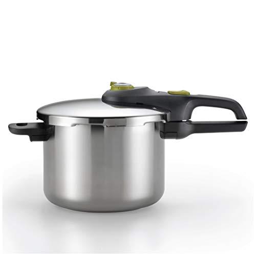 Tfal Pressure Cooker, Stainless Steel Cookware, Dishwasher Safe, 15