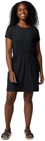 columbia dress with built in shorts Columbia Women's Tidal Dress, Black, X-Small at Amazon Women's Clothing store