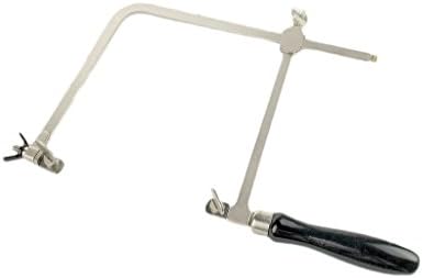6" Adjustable German-Style Jewelers Saw Frame with Locking Thumb Screws