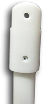 2 Pack 48" Ivory(Off White) Blind Tilt Wand - Drapery Opening Rod - Built in U Style Tip - Easy to Hang