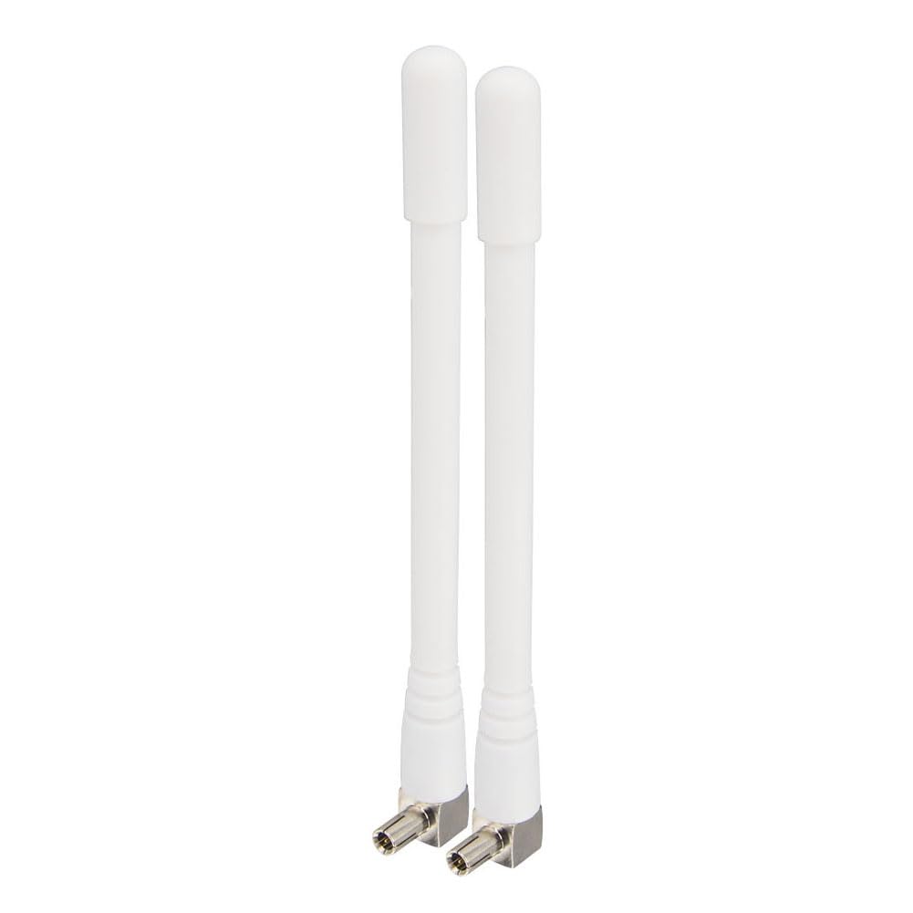 YILIANDUO 4G LTE Antenna GSM Mimo External TS9 Antenna Mini WLAN External Aerial for 4G LTE Router Huawei Wireless Network Card USB Modem Netgear Nighthawk Pack of 2