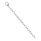 Sterling Silver 4mm Thick Necklace Extender 2