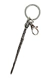 Harry Potter Death Eater Wand Pewter Key Ring Key