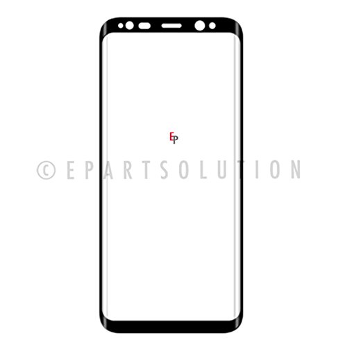 ePartSolution_Samsung Galaxy S8 Plus G955A G955T G955V G955P Touch Screen Lens Front Glass Outer Lens Cover Black Replacement Part USA Seller