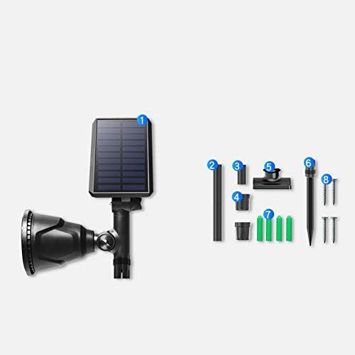 Ledソーラーパワースポットライト防水ガーデンランプ耐久性のある庭の装飾ライト屋外led景観スポットライト ジュエリー 正規品送料無料 B081c9snzp 激安超特価 新作製品 世界最高品質人気 ベビー マタニティ Bonni シューズ バッグ 100 品質保証 爆発的人気 家電