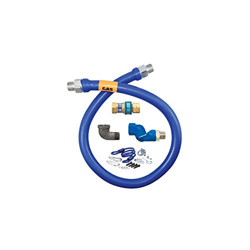 Gas Hose Kit W/ Quick Disconnect & Swivel , 3/4" x 60