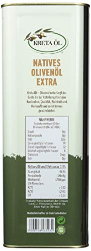 Kreta Öl - extra natives Olivenöl 0,3 % - 5 Liter – Bild 4