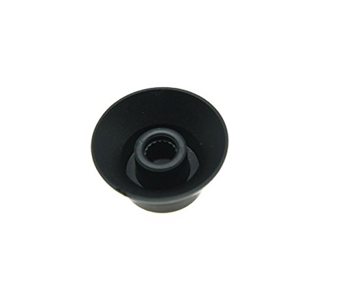 KAISH 4pcs Black w/ Gold Number LP Guitar Bell Knobs Top Hat Knobs for Les Paul