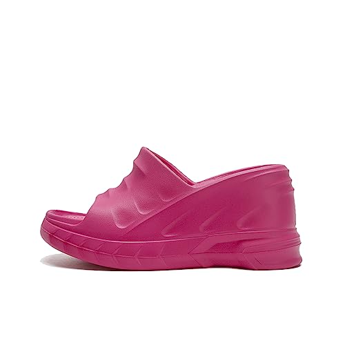 Arqa Marshmallow Wedge Sandals for Women Open Toe
