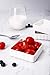 Sweese 508.001 Porcelain Ramekins 4 Ounce Creme Brulee Dish, Square, Set of 6, White