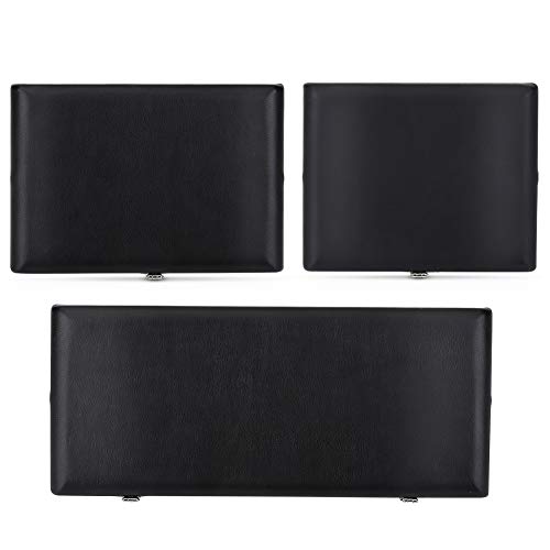10/12/20pcs Oboe Reed Case Wooden + PU Leather Reed Storage Case Holder Box for Oboe(#3 20 Reeds Case)