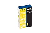 Epson 748 DURABrite Pro Yellow Ink Cartridge, 1500 Yield (T748420)