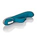 CalExotics Jack Rabbit Signature Collection Rocking G Rabbit – Waterproof Silicone Vibrator Sex Toys for Couples – Luxury Adult G Spot Massager - Teal