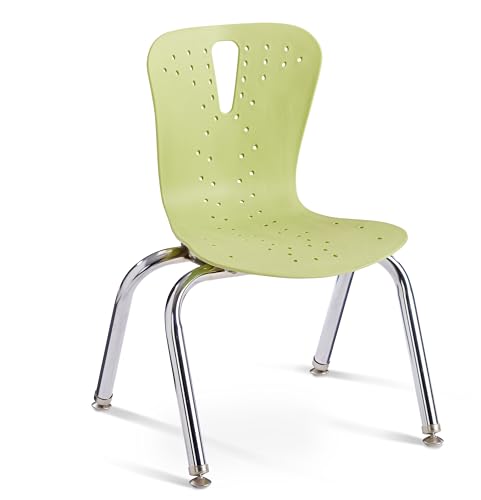 Jonti-Craft Berries 8242JC1130 Flow Chair Stacking Chair for Kids with Chrome-P…