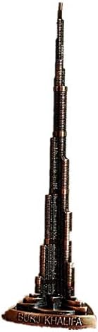 Jollin Travel Gifts Burj Khalifa Tower Models Statue Handmade Arts Crafts Collectible Souvenirs for Tabletop Home Decoration Kids Adult Gift