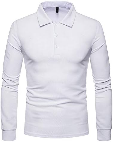 Blouse Polo Shirt Clearance AfterSo Men Casual Button Tops Sweatshirt Sweaters