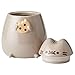 Enesco Our Name is Mud Pusheen Sculpted Cookie Jar, 8 Inch, Gray