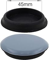 Lifeswonderful 4x EasyMove PTFE Glider Castor Cups 45mm Furniture Feet view 2