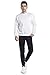 OTTBOOM Men's Premium Cargo Pants Twill Cargo Jogger Pants (Black, 36W x 32L)