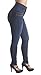 WG0059B – Colombian Design, Levanta Cola, Elastic High Waist Skinny Jeans In Navy Size 5