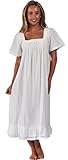 The 1 for U 100% Cotton Short Sleeve Nightgown - Evelyn