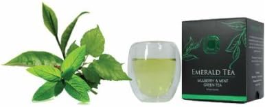 EMERALD TEA It is a mixture of green tea, Mulberry tea and mint leaves. 6 tea bagh