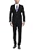 P&L Men's 7-colors Slim Fit Two-piece Single Breasted 2-button Suit Jacket Pants Set