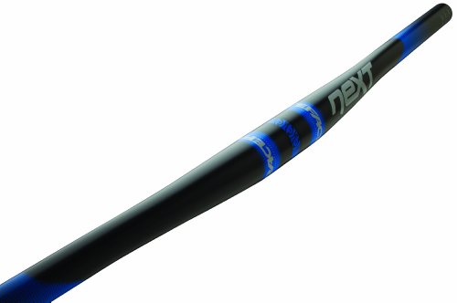 Race Face Next 1/4in Rise Wide Handlebar Blue, 31.8x720mm