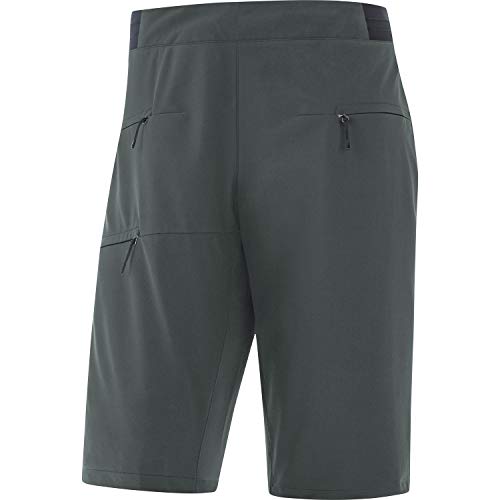 GORE WEAR Pantaloncini da donna Storm, GORE-TEX INFINIUM, 42, Grigio Urbano