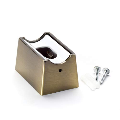 Socket S14d Line Lamp for Osram Linestra Ralina Socket Metal Antique Brass Patina Ledinestra