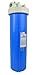 3M Aqua-Pure AP800 Series Whole House Filter Housing AP802B, 5639202, Large Diameter, Blue Sump, 20 in, 1' NPT