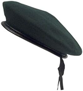 US MILITARY ARMY MARINES RADICAL SOLDIER BLACK WOOL MONTY BERET HAT CAP