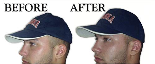 3Pk. Brown Manta Ray Baseball Caps Crown Inserts For Low Profile Caps| Hat Shaper| Hat Stretcher| Hat Crown Stiffener| Flex-fit Hat Support| Hat Padding| Hat Cleaning Aide| Cap Storage Aide| 100% MBG. - Thumbnail 7
