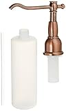 Danze D495957AC Opulence Deck Mount Soap and Lotion Dispenser, Antique Copper