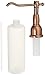 Danze D495957AC Opulence Deck Mount Soap and Lotion Dispenser, Antique Copper