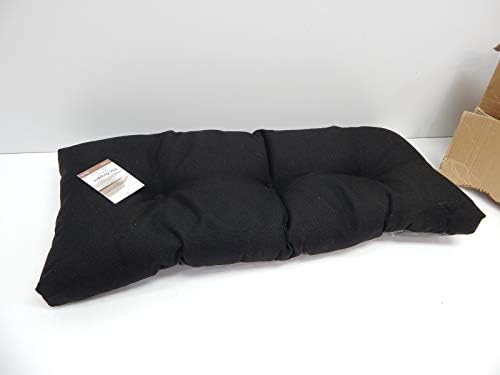 Amazon Com Klear Vu The Gripper Non Slip Tufted Omega Universal Bench Cushion Midnight 36 Home Kitchen