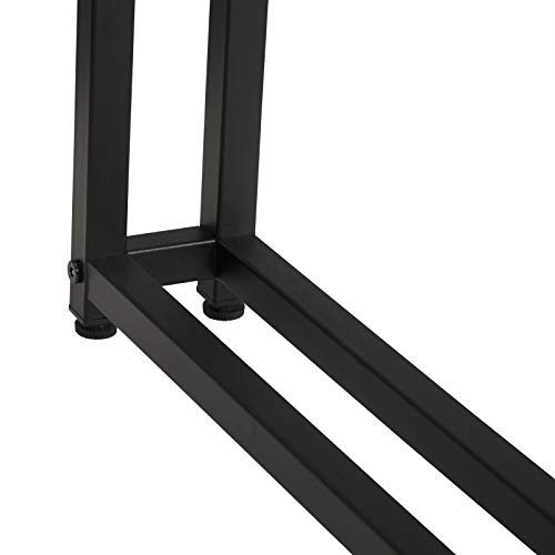 WOLTU BT25dc+BH130dc-2 1x Bartisch + 2X Barhocker Stehtisch Bistrotisch Bartheke Tresentisch, mit 2 Ablagefläche… – Bild 8