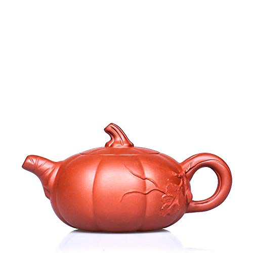 CHLM Ausgezogenes Erz Red Mud Pumpkin Pot Teekanne Teeset