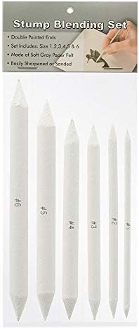 Mr Enterprises Paper Stumps for Blending Colours -Set of 6