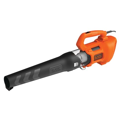 Elektro-Axial-Laubgebläse BEBL184-QS (1.850W, Laubbläser mit hoher Blasgeschwindigkeit von 190 Km/H, Luftvolumen 765 m³/H, integrierter Laubkratzer)