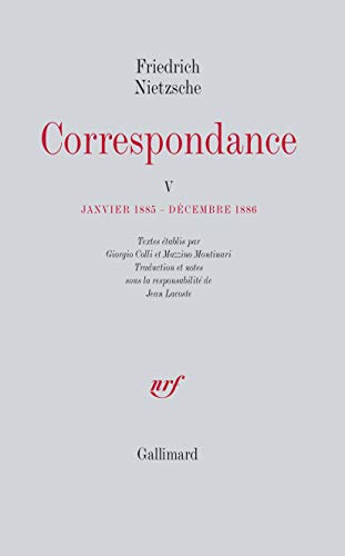 Correspondance : Tome 5, Janvier 1885 - Décembre 1886 by 
