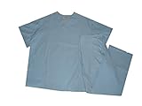 NATURAL UNIFORMS Men's Scrub Set Medical Scrub Top and Pants