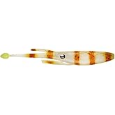 Nomad Design Live Ops Jerksquid 9&rdquo; Unrigged Jerkshad Soft Bait Lure, Large-Profile Squid with Reactor-UV &amp; Glow, (2 Pack), for Striped Bass &amp; Tuna